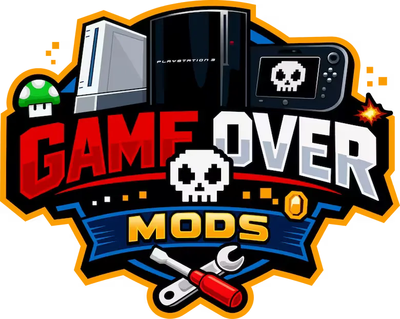 Game Over Mods logo